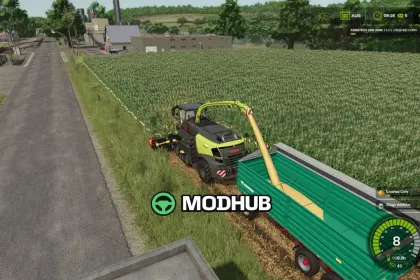 Система жатних адаптерів CCM Forage Header System V1.0 для FS25 — 2