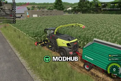 Система жатних адаптерів CCM Forage Header System V1.0 для FS25 — 3