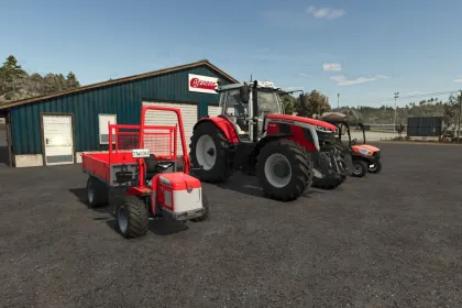 Effektiver Vehicle Shop Storage — Intelligente Lagerung von Technik in Werkstätten für FS25