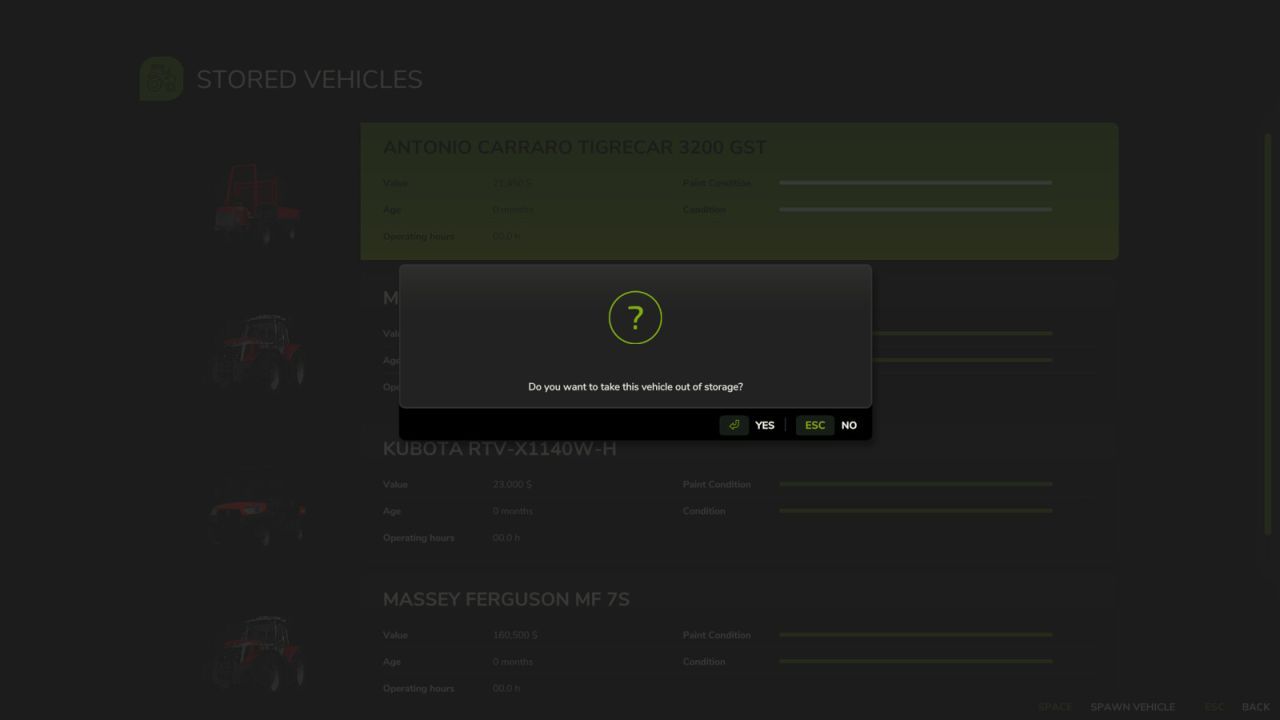 Effektiver Vehicle Shop Storage — Intelligente Lagerung von Technik in Werkstätten für FS25