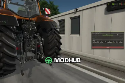 Скрипт Advanced Weighing Station V1.0 для FS25 — 2