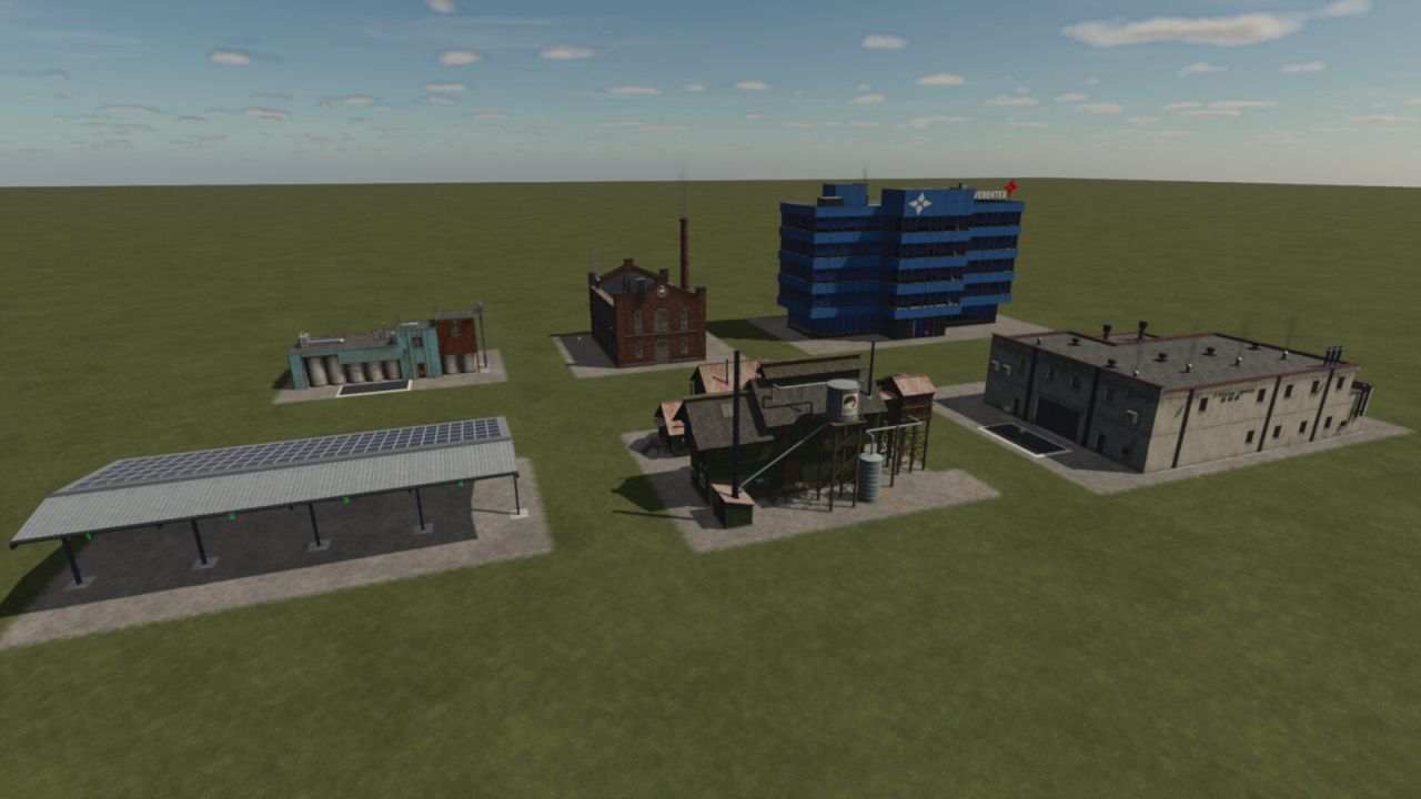 Gigantyczny Pakiet Maps Dodatkowy Pakiet dla Farming Simulator 25 — 100+ Producentów, Silosów i Punktów Sprzedaży