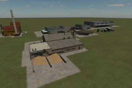 Гігантський Пакет Maps Supplementary Package для Farming Simulator 25 — 100+ Виробництв, Силосів і Точок Продажу