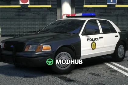 Pacchetto auto della polizia Class 5 da NFSHP2 per GTA 5 — 2
