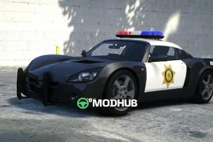 Pacchetto auto della polizia Class 5 da NFSHP2 per GTA 5 — 5