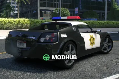 Pacchetto auto della polizia Class 5 da NFSHP2 per GTA 5 — 6