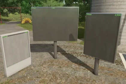 Effektives Digitaldisplay — Intelligente Anzeigetafeln für Lager und Produktion in Farming Simulator 25 — 2