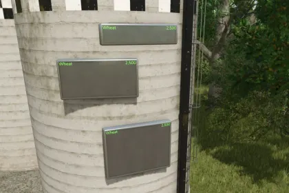 Effektives Digitaldisplay — Intelligente Anzeigetafeln für Lager und Produktion in Farming Simulator 25 — 3