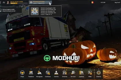 Profile DAF XF 105 by VAD&K for ETS2 — 4