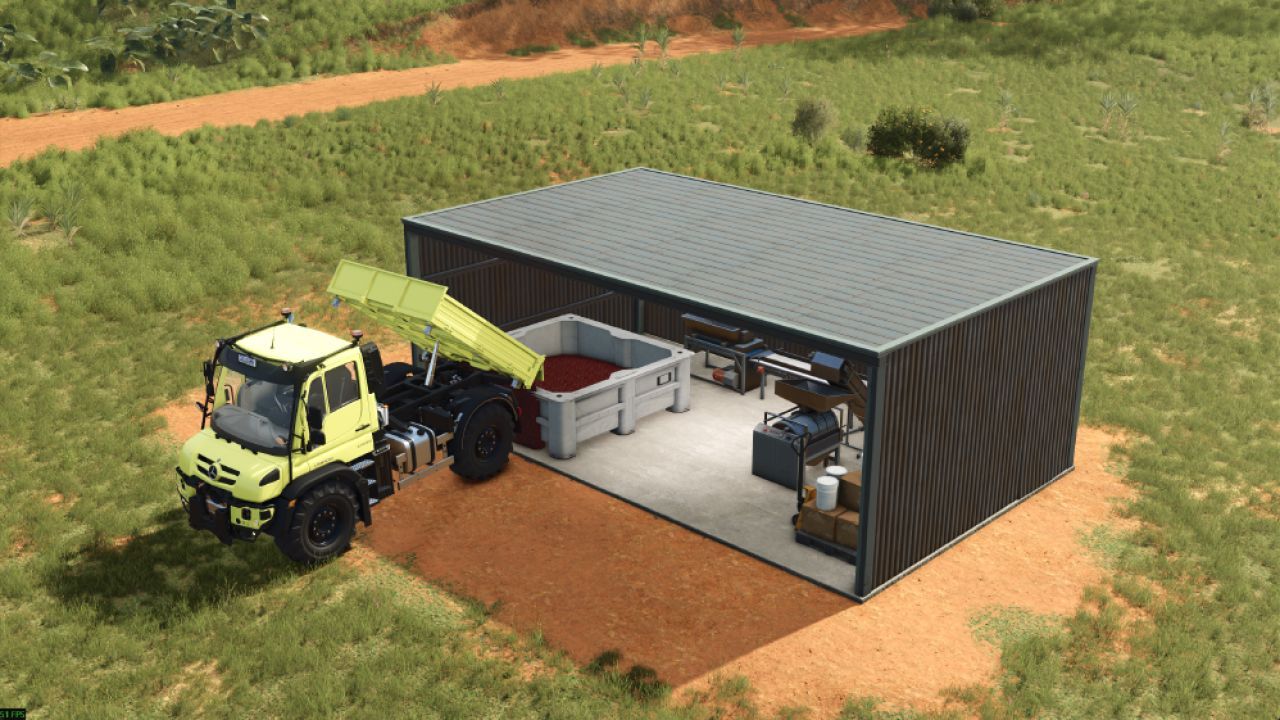 Small Coffee Factory for Farming Simulator 25