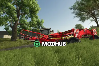 Мод на Ворушилки Vicon Andex 644 V1.0.0.0 для Фермер Симулятор 25