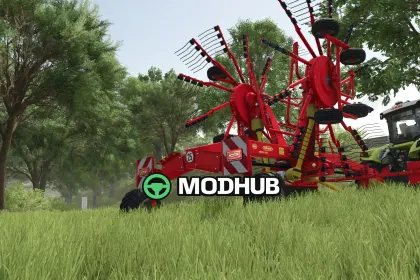 Мод на Ворушилки Vicon Andex 644 V1.0.0.0 для Фермер Симулятор 25