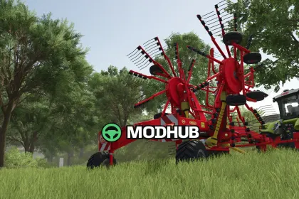 Мод на Ворушилки Vicon Andex 644 V1.0.0.0 для Фермер Симулятор 25
