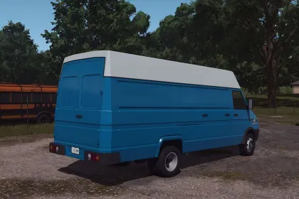 Legendarny Furgon 1989 Iveco Turbo Daily 35-10 — Zwinny Pomocnik dla Farmy w FS25 — 3