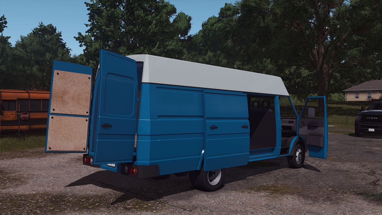 Legendarny Furgon 1989 Iveco Turbo Daily 35-10 — Zwinny Pomocnik dla Farmy w FS25