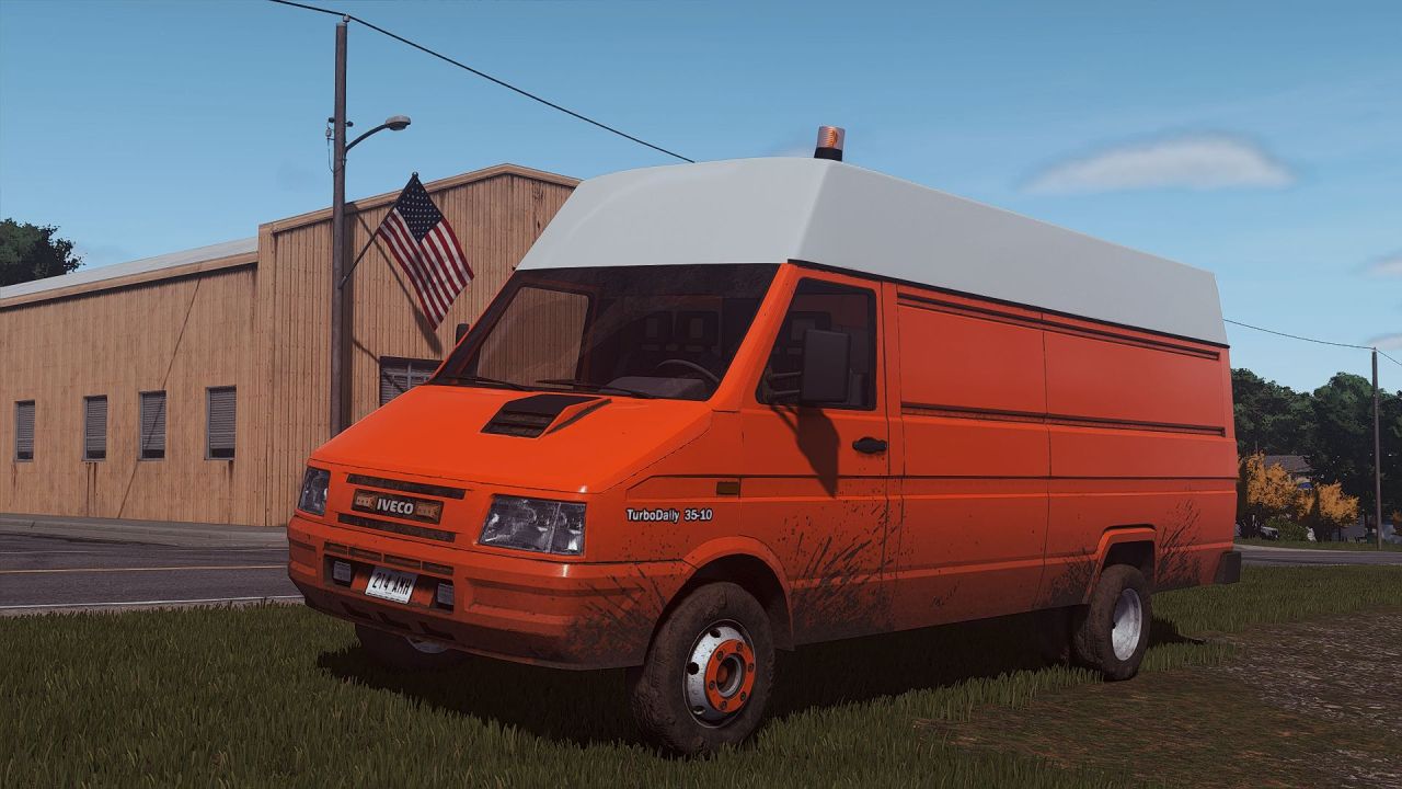 Legendarny Furgon 1989 Iveco Turbo Daily 35-10 — Zwinny Pomocnik dla Farmy w FS25