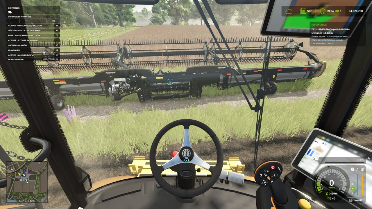 Guide d'attelage - Mod FS25