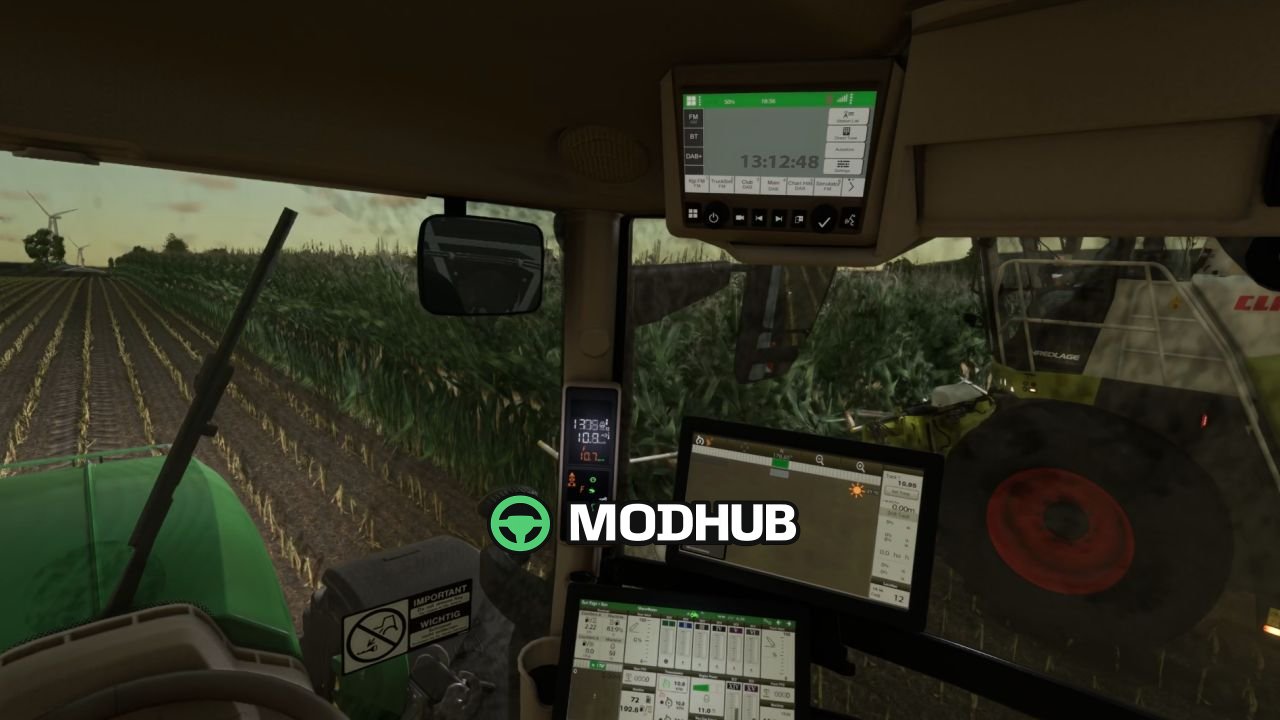 Реалістичний дощ і пил на вікнах BETA 3 для FS25