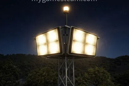 Потужний 360 FloodLight — Яскраве Освітлення Ферми 360° у Farming Simulator 25 — 1