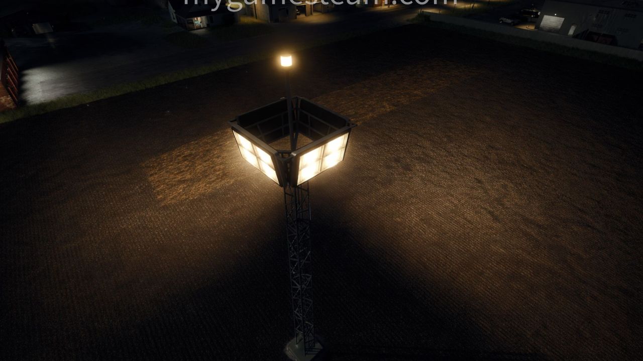 Потужний 360 FloodLight — Яскраве Освітлення Ферми 360° у Farming Simulator 25