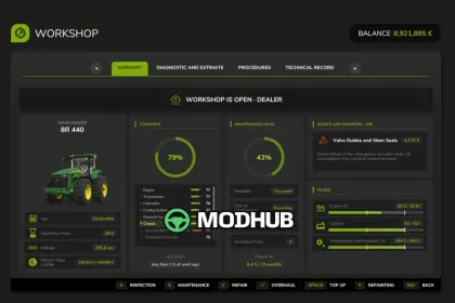 Реалістичні механічні системи RMS BETA 4 для FS25 — 4