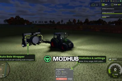 Автоматичний обмотувач тюків Auto Bale Wrapper V1.2 для FS25 — 4