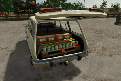 Легендарний Універсал Wartburg Tourist — Стильний Транспорт для Farming Simulator 25 — 2