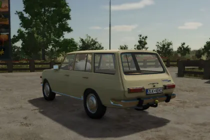 Легендарний Універсал Wartburg Tourist — Стильний Транспорт для Farming Simulator 25 — 3