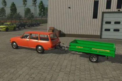 Легендарний Універсал Wartburg Tourist — Стильний Транспорт для Farming Simulator 25 — 4