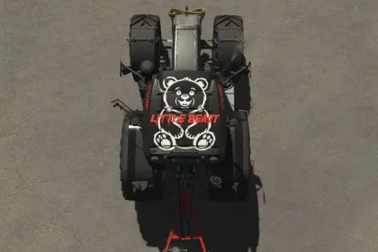 Потужний Трактор Fendt 700/800 TMS з LED/Галогеном та Новим Звуком для Farming Simulator 25 — 4