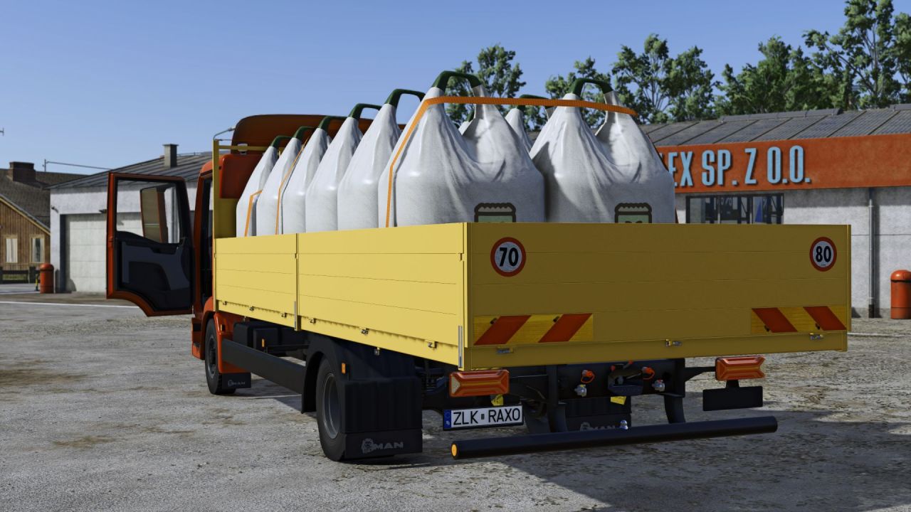 Потужна Вантажівка MAN TGL 12.220 для Farming Simulator 25 — Стиль, GPS та Кольорові Конфіги