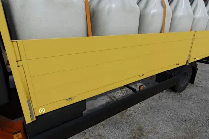 Потужна Вантажівка MAN TGL 12.220 для Farming Simulator 25 — Стиль, GPS та Кольорові Конфіги — 3