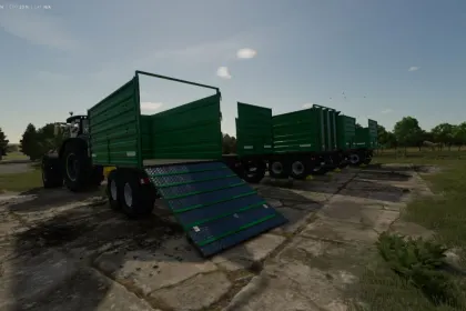 Причіп Reisch RT 160 для Farming Simulator 25 — 2