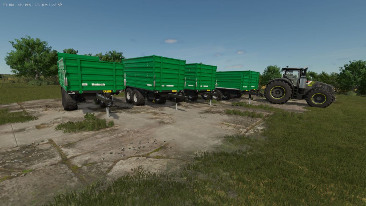 Причіп Reisch RT 160 для Farming Simulator 25