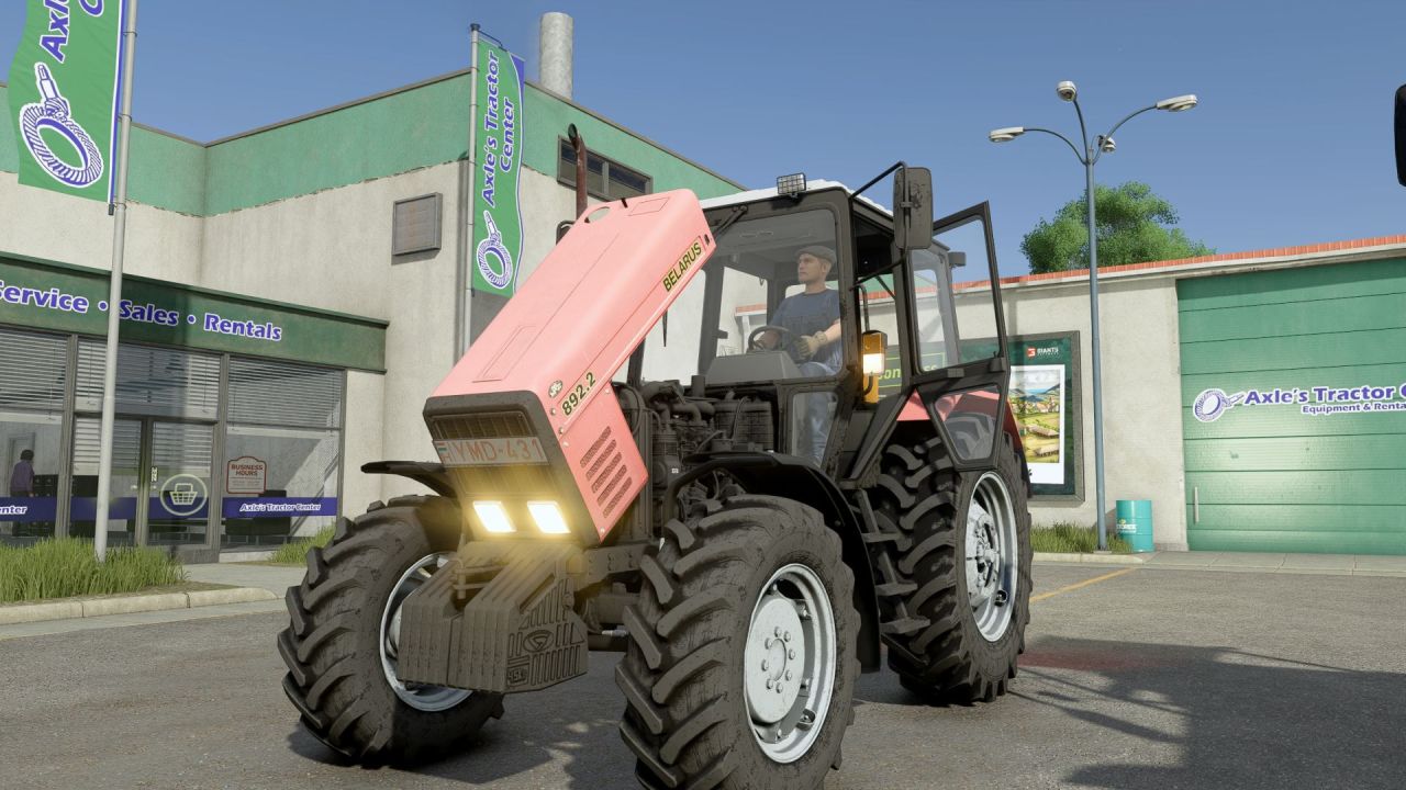 Трактор МТЗ 892.2 для Farming Simulator 25