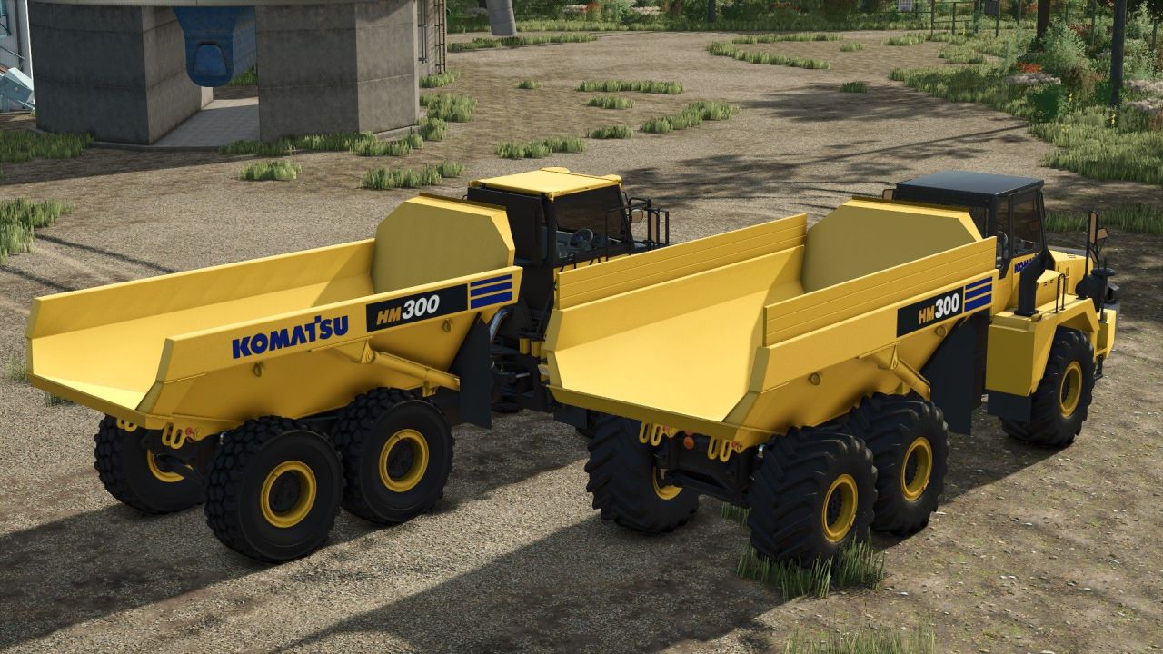 Самоскид Komatsu HM300 Edit для Farming Simulator 25