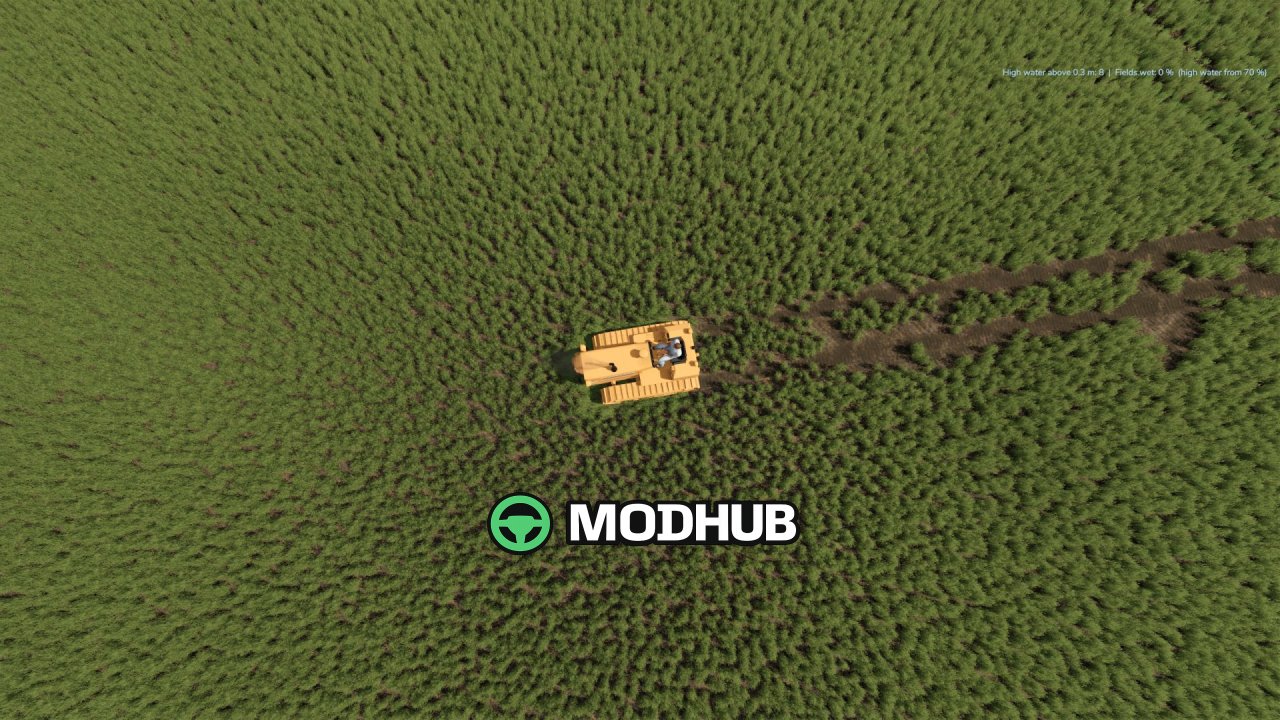 Мод Grass Tracks V1.0 для FS25