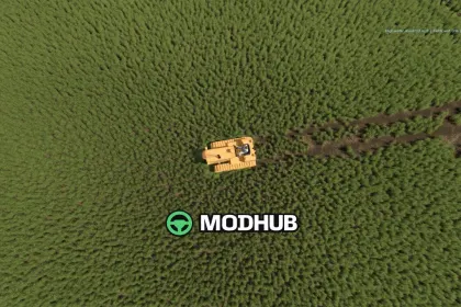 Мод Grass Tracks V1.0 для FS25 — 2