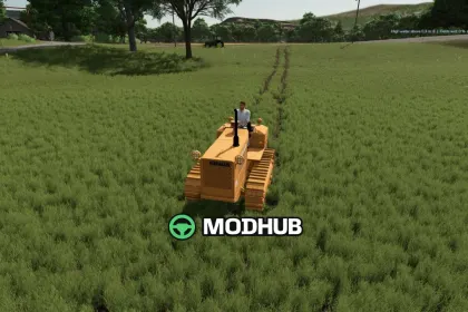 Мод Grass Tracks V1.0 для FS25 — 6