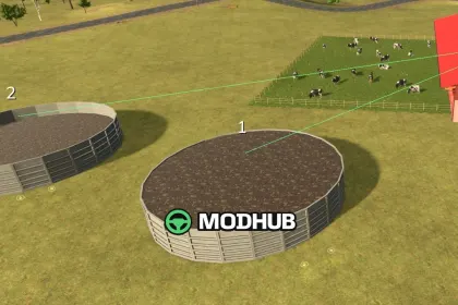 Smart Slurry Storage V1.0 para FS25 - Gestão de chorume — 2