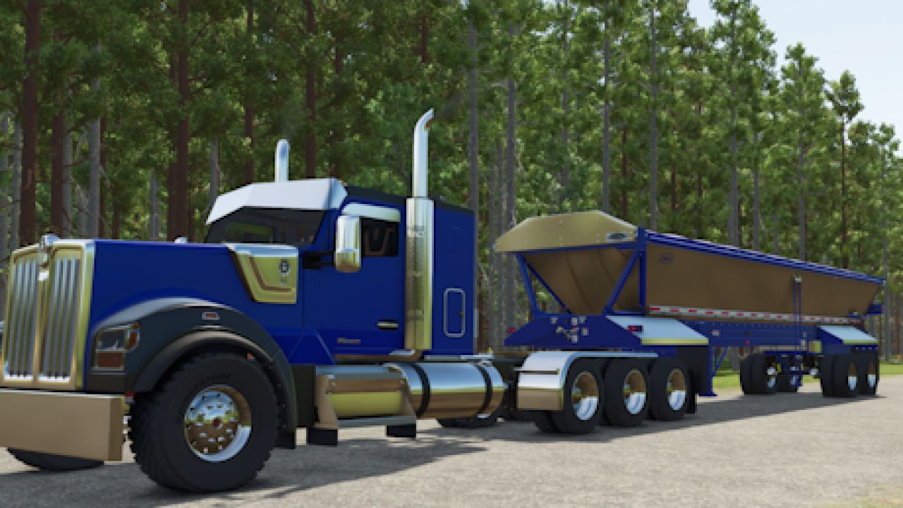 Gigantischer Anhänger Etnyre Live Bottom — 50000–500000 l für Farming Simulator 25