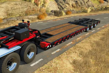 Effizienter Tieflader Kalyn Siebert VersaMaxx für schwere Maschinen in FS25 — 4