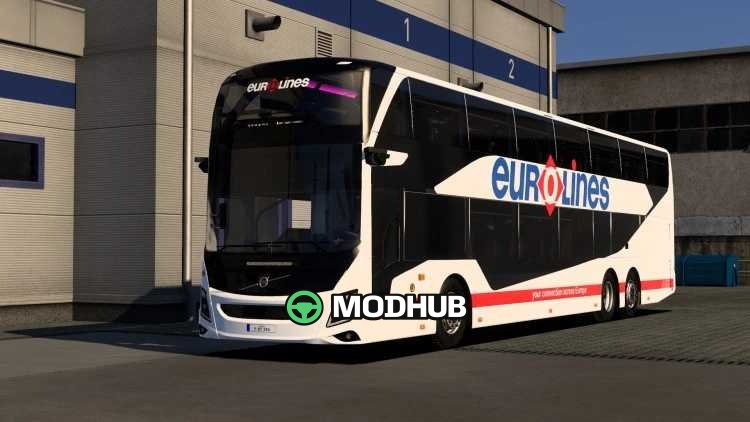 Автобус Volvo 9700 DD v5.1 для ETS2