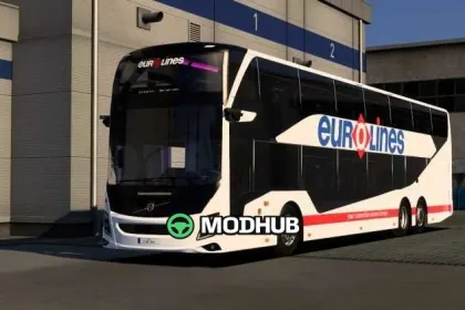 Автобус Volvo 9700 DD v5.1 для ETS2 — 2