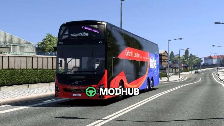 Автобус Volvo 9700 DD v5.1 для ETS2