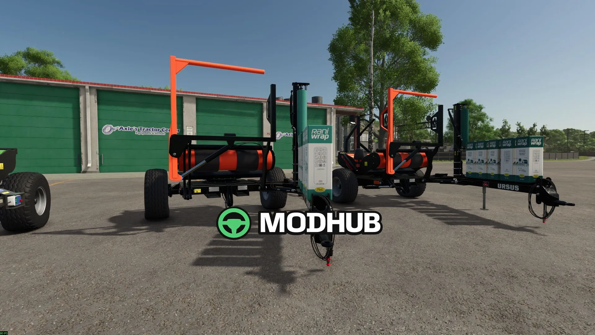 Мод на Обладнання для тюкування Ursus Wrap V1.0.0.0 для Фермер Симулятор 25