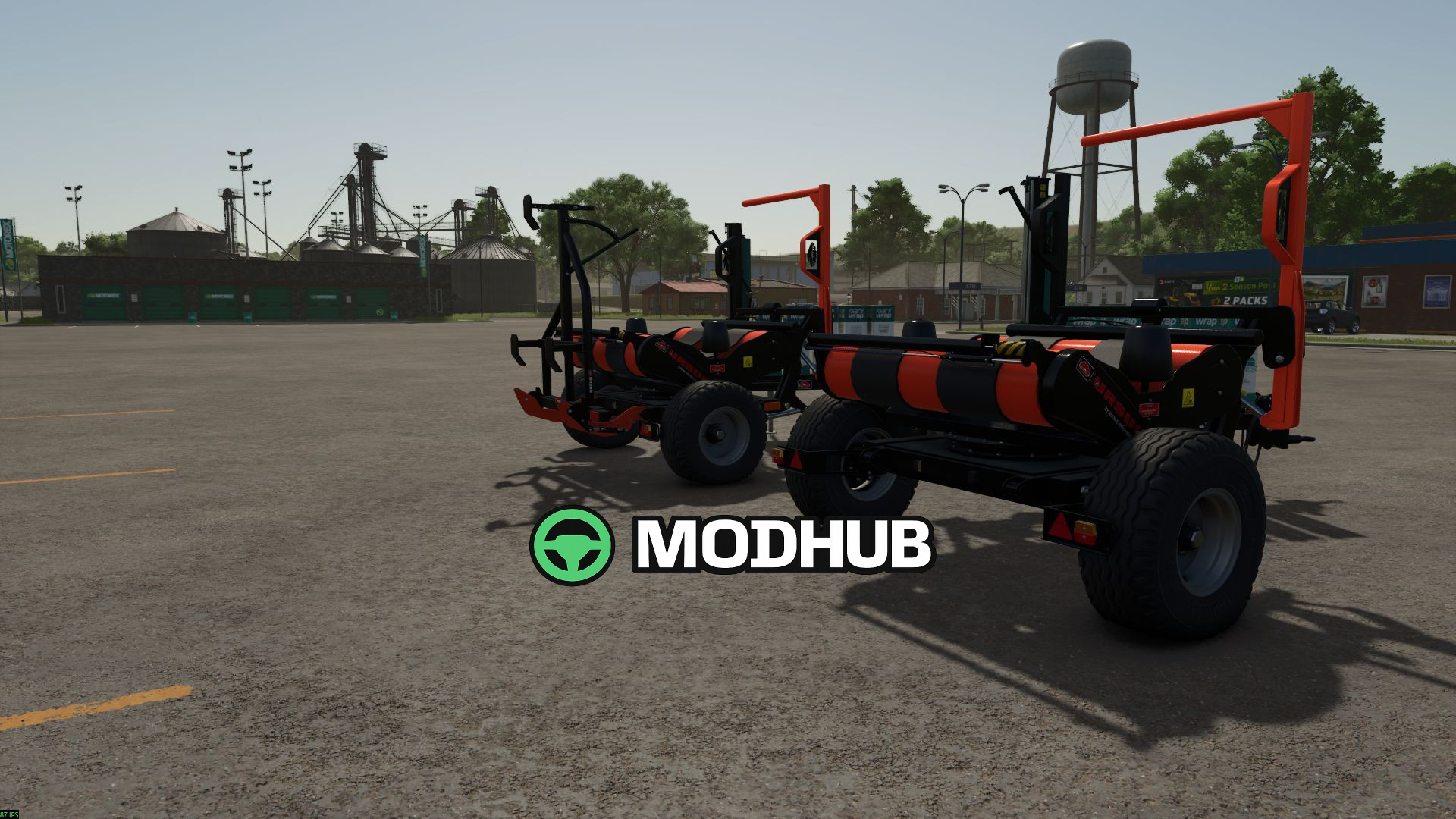 Мод на Обладнання для тюкування Ursus Wrap V1.0.0.0 для Фермер Симулятор 25
