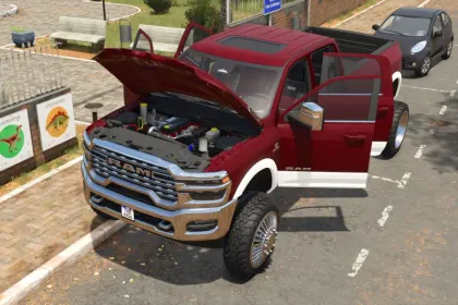 Pickup Dodge Ram 3500 2026 pour Farming Simulator 25 — 6