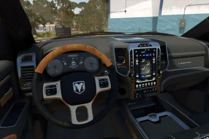 Pickup Dodge RAM 3500/4500 2019-2023 pour Farming Simulator 25 — 3