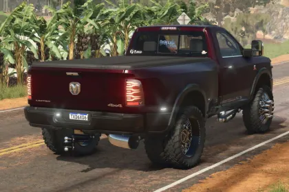 Pickup Dodge RAM 3500/4500 2019-2023 pour Farming Simulator 25 — 6